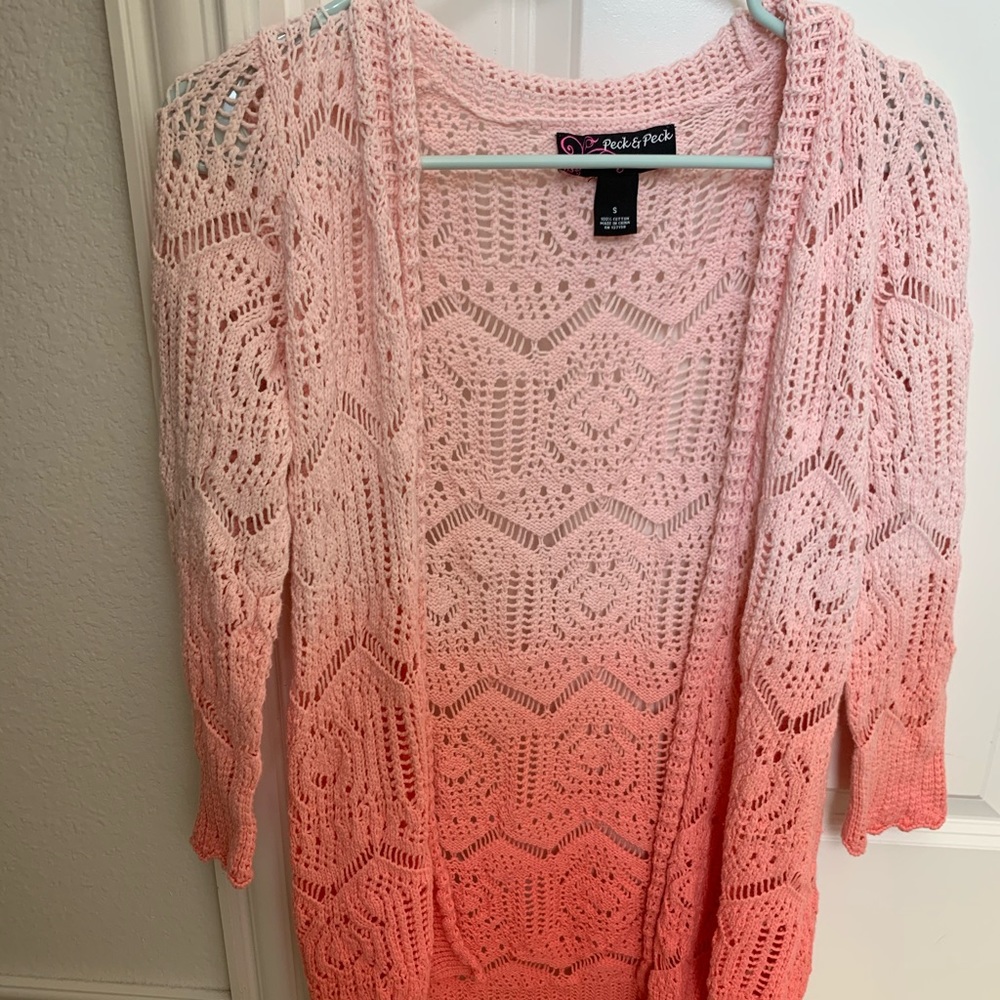 Peck and Peck ombré cardigan